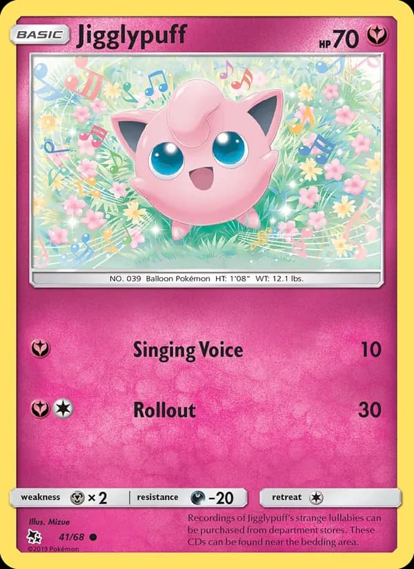 Jigglypuff 41/68, Hidden Fates