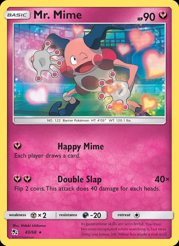 Mr. Mime 43/68, Hidden Fates