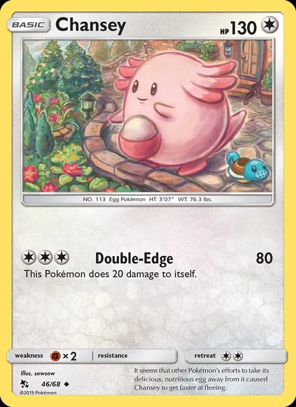 Chansey 46/68, Hidden Fates
