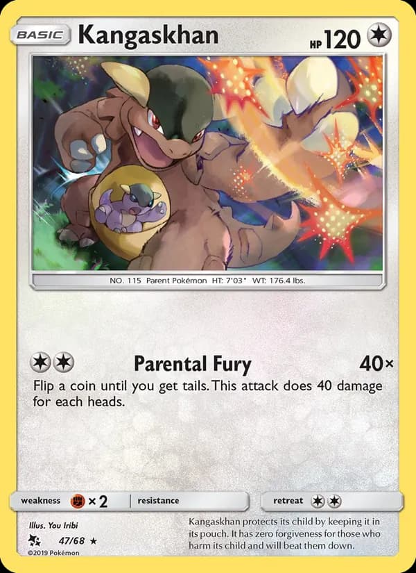 Kangaskhan 47/68, Hidden Fates