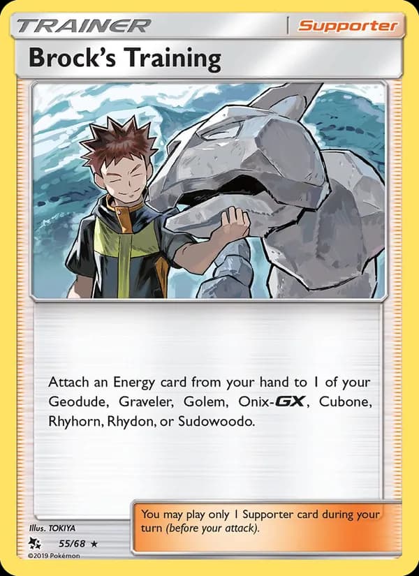 Brock’s Training 55/68, Hidden Fates
