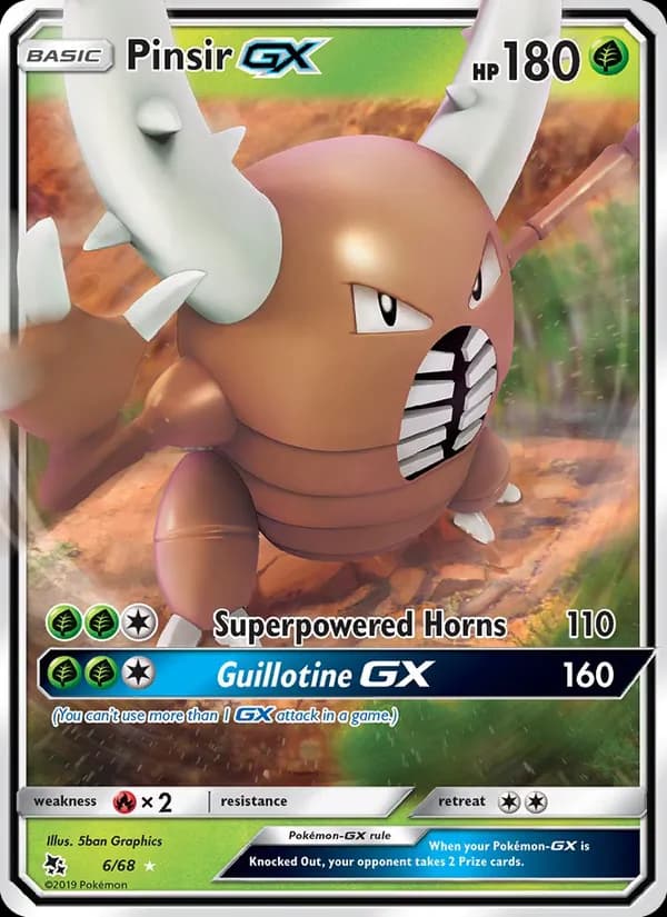 Pinsir GX 6/68, Hidden Fates