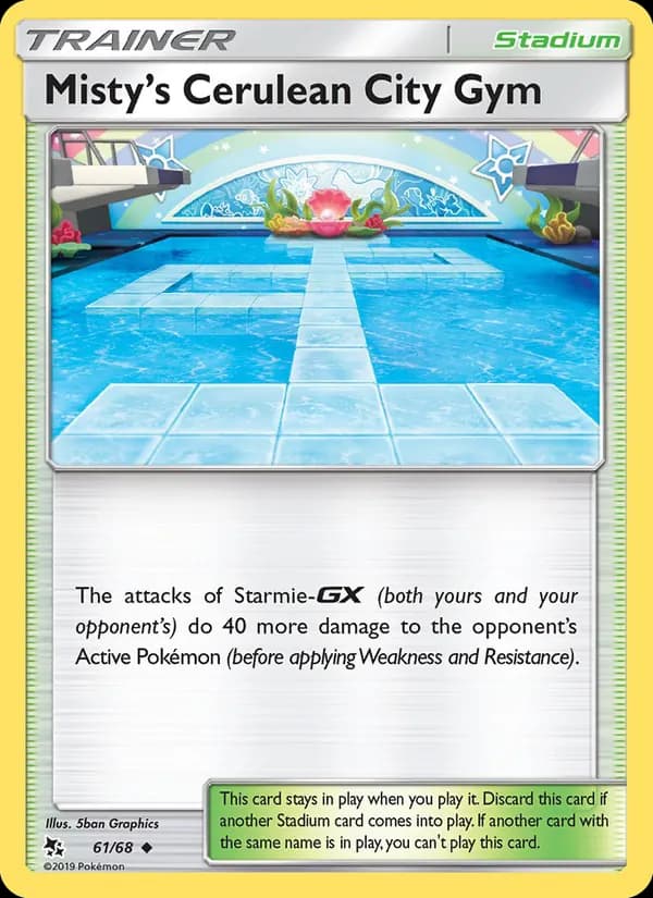 Misty’s Cerulean City Gym 61/68, Hidden Fates