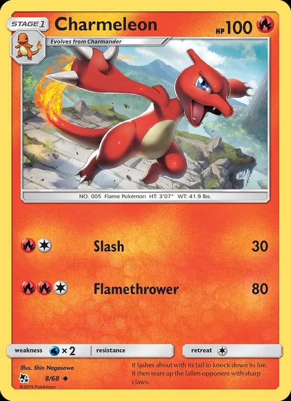 Charmeleon 8/68, Hidden Fates
