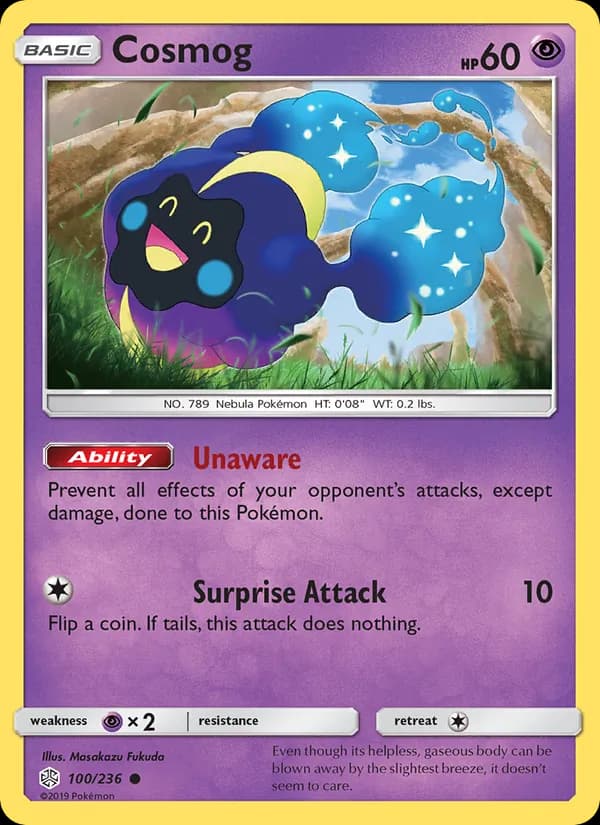 Cosmog 100/236, Cosmic Eclipse
