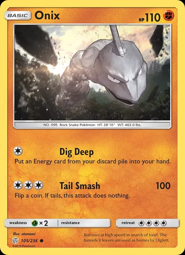 Onix 105/236, Cosmic Eclipse