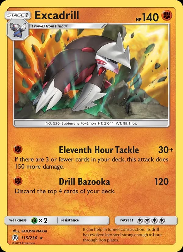 Excadrill 115/236, Cosmic Eclipse