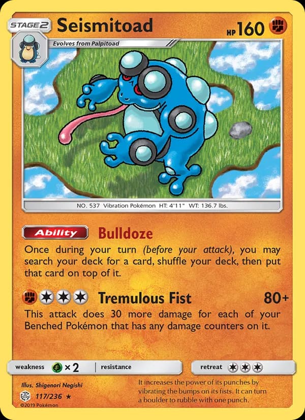 Seismitoad 117/236, Cosmic Eclipse