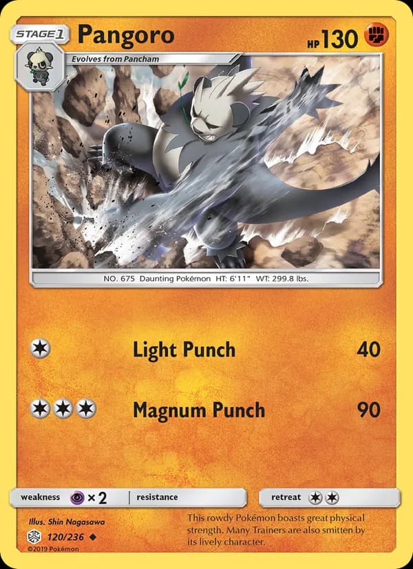 Pangoro 120/236, Cosmic Eclipse