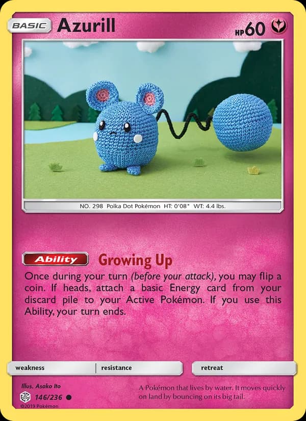 Azurill 146/236, Cosmic Eclipse