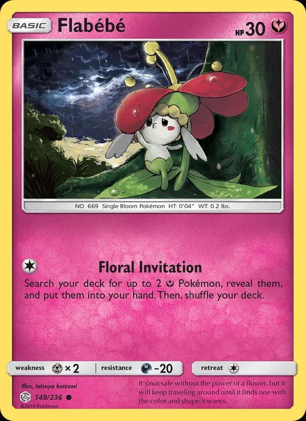 Flabébé 149/236, Cosmic Eclipse