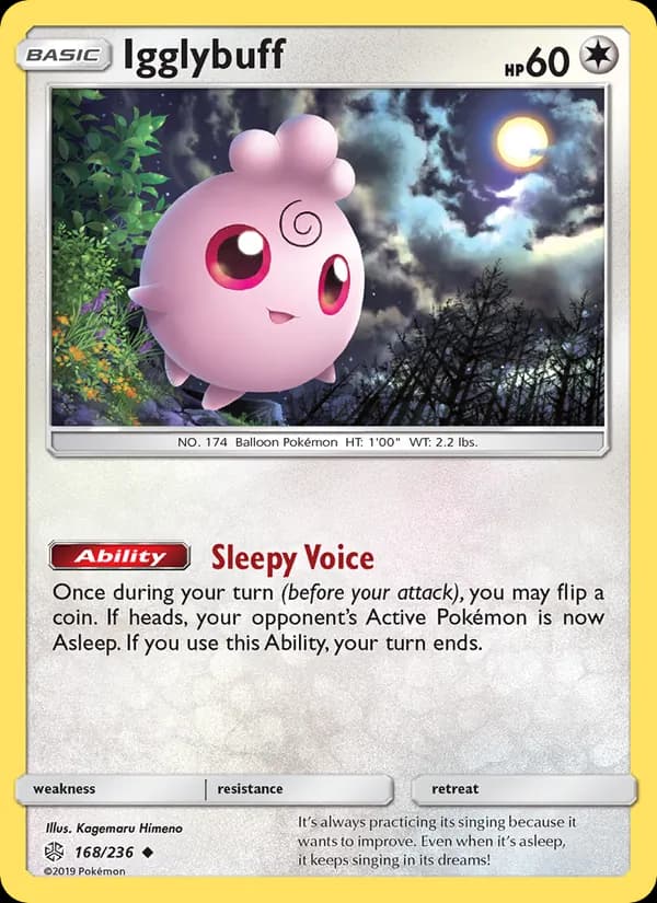 Igglybuff 168/236, Cosmic Eclipse