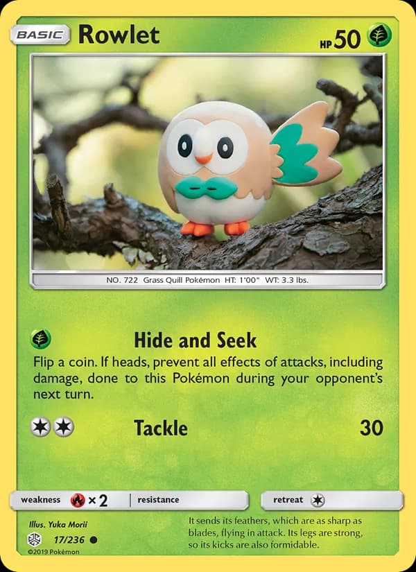 Rowlet 17/236, Cosmic Eclipse