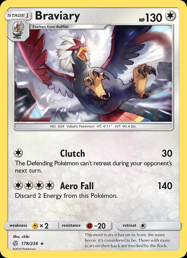 Braviary 178/236, Cosmic Eclipse