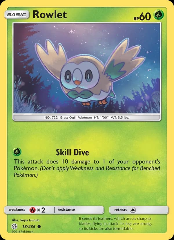 Rowlet 18/236, Cosmic Eclipse