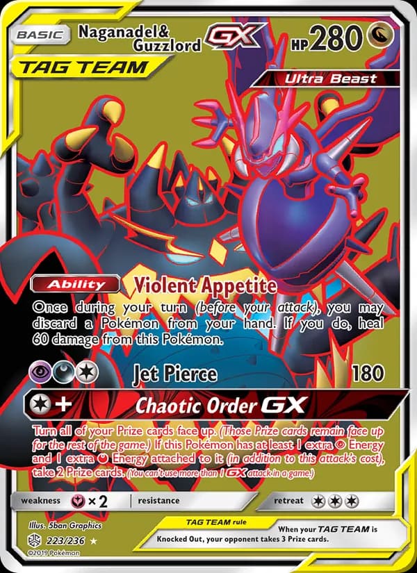 Naganadel & Guzzlord GX 223/236, Cosmic Eclipse