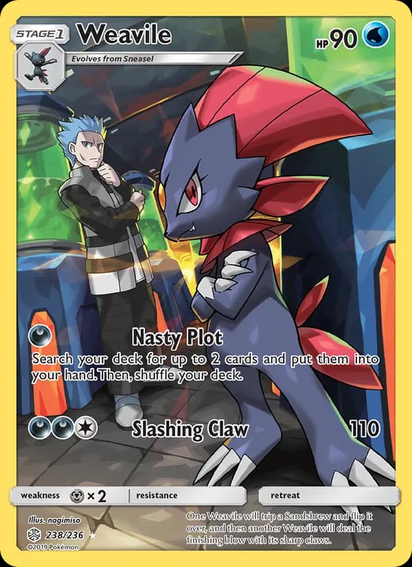Weavile 238/236, Cosmic Eclipse