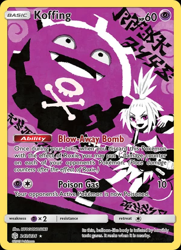 Koffing 243/236, Cosmic Eclipse