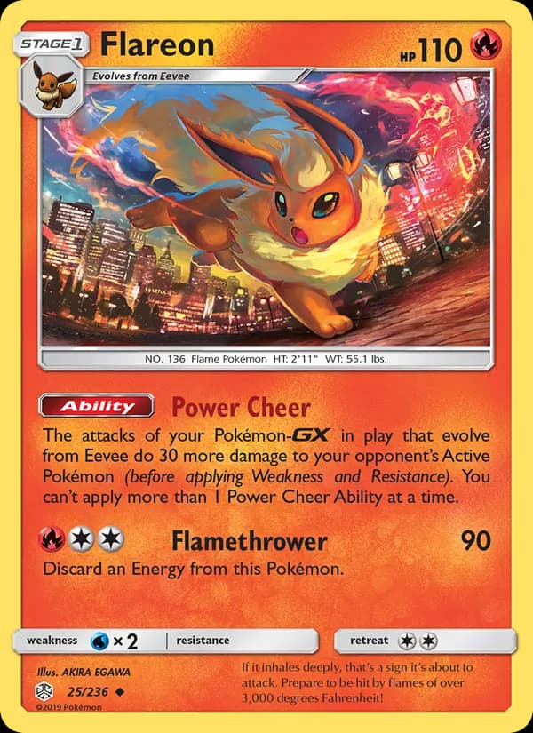 Flareon 25/236, Cosmic Eclipse