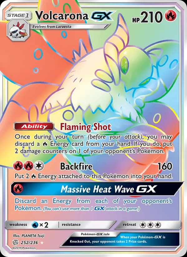 Volcarona GX 252/236, Cosmic Eclipse