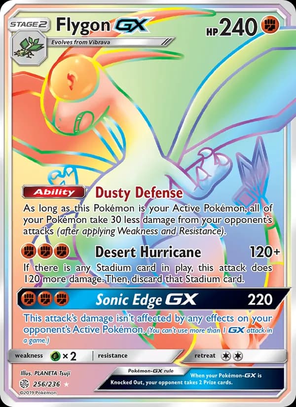 Flygon GX 256/236, Cosmic Eclipse