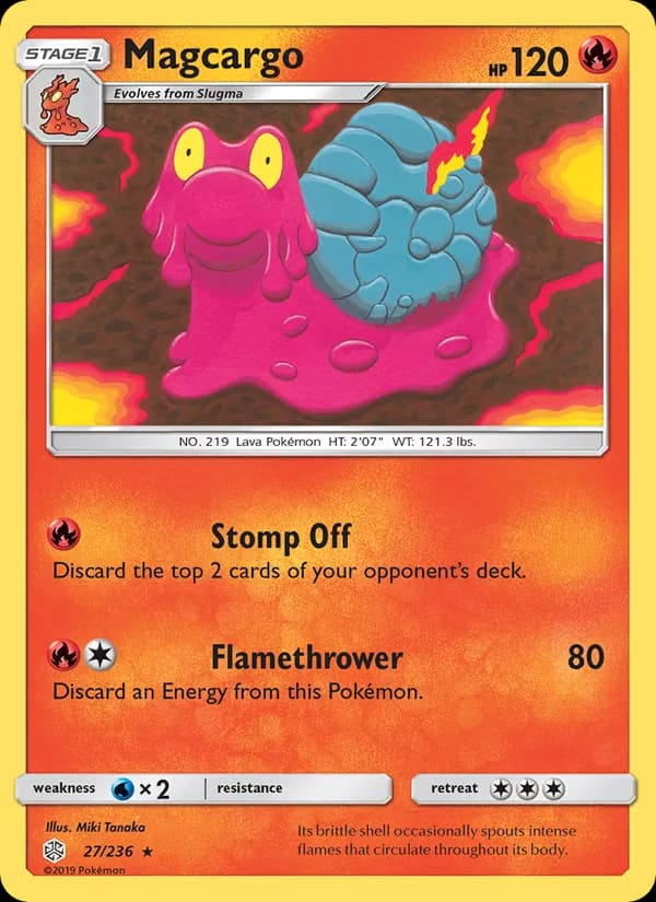 Magcargo 27/236, Cosmic Eclipse