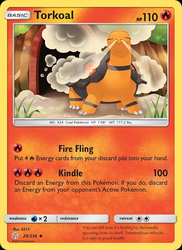 Torkoal 29/236, Cosmic Eclipse