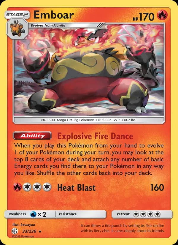 Emboar 33/236, Cosmic Eclipse