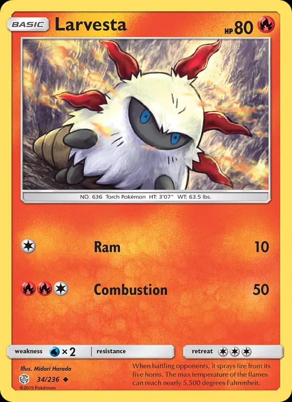 Larvesta 34/236, Cosmic Eclipse