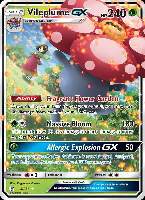 Vileplume GX 4/236, Cosmic Eclipse