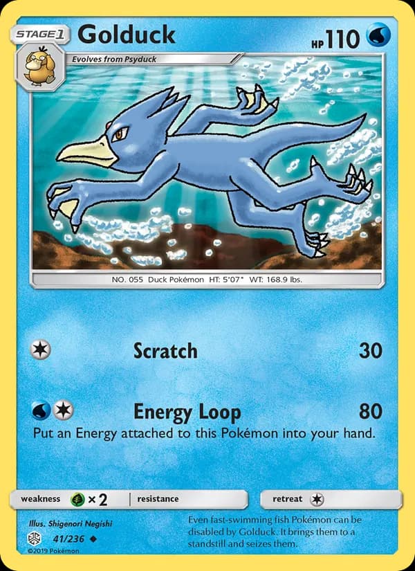 Golduck 41/236, Cosmic Eclipse