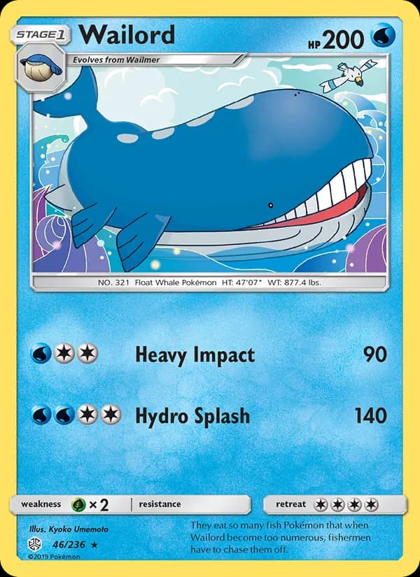 Wailord 46/236, Cosmic Eclipse