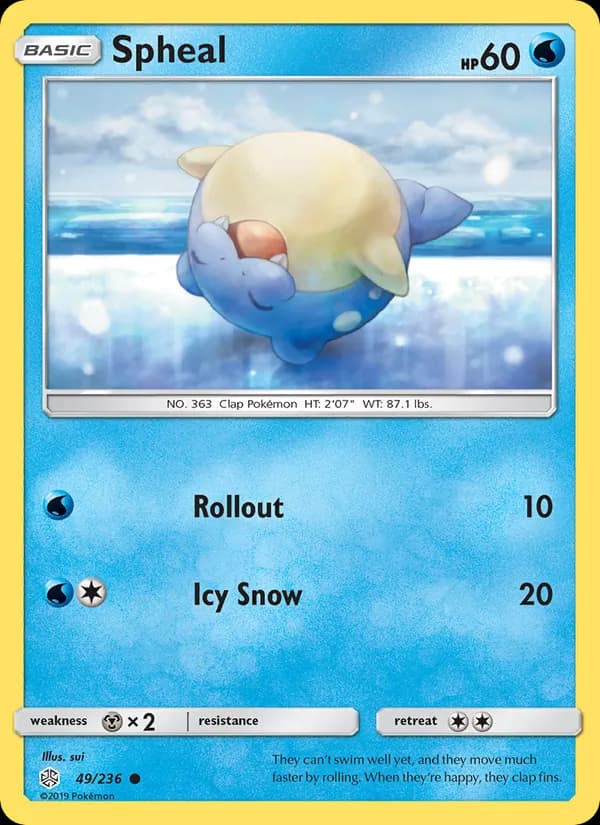 Spheal 49/236, Cosmic Eclipse