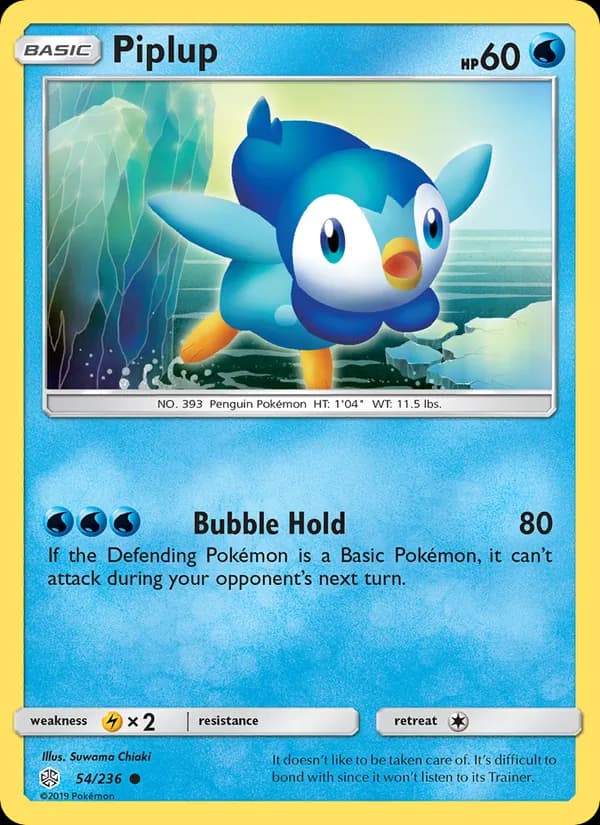 Piplup 54/236, Cosmic Eclipse