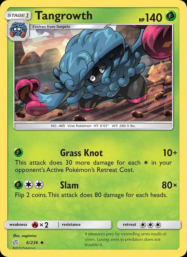 Tangrowth 6/236, Cosmic Eclipse