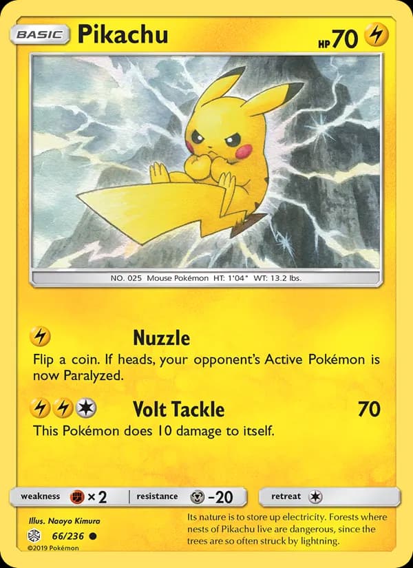 Pikachu 66/236, Cosmic Eclipse