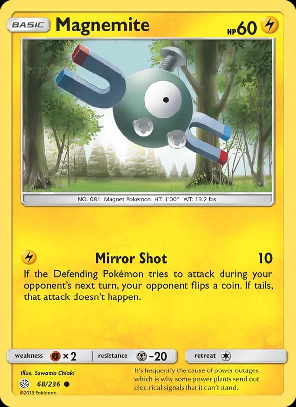 Magnemite 68/236, Cosmic Eclipse