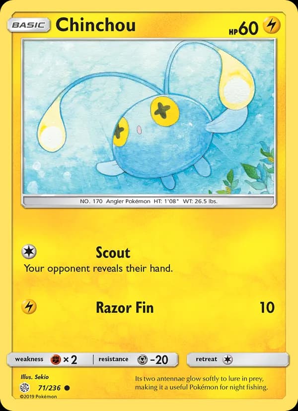 Chinchou 71/236, Cosmic Eclipse