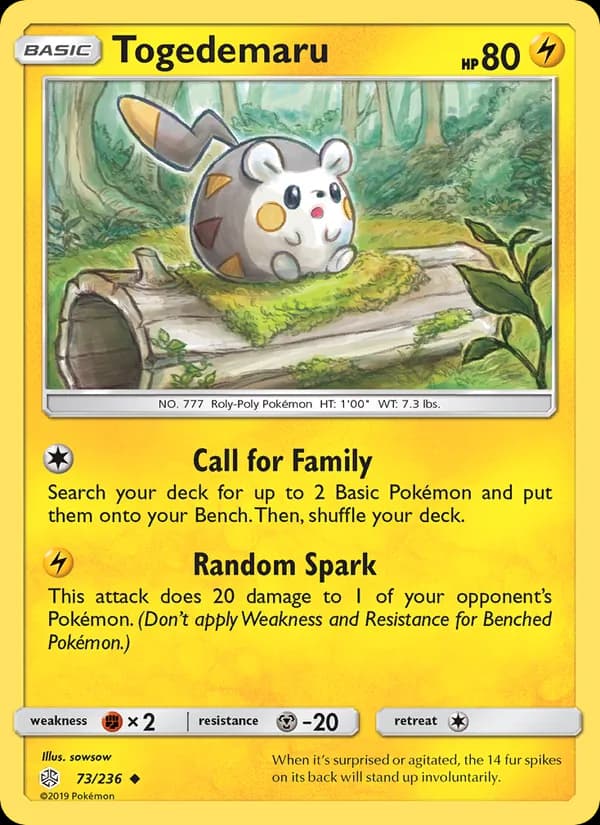 Togedemaru 73/236, Cosmic Eclipse