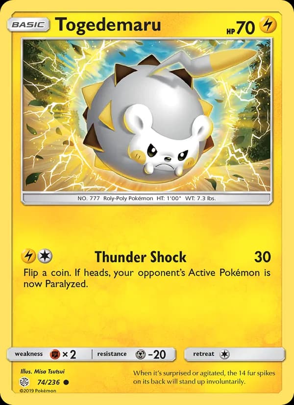 Togedemaru 74/236, Cosmic Eclipse