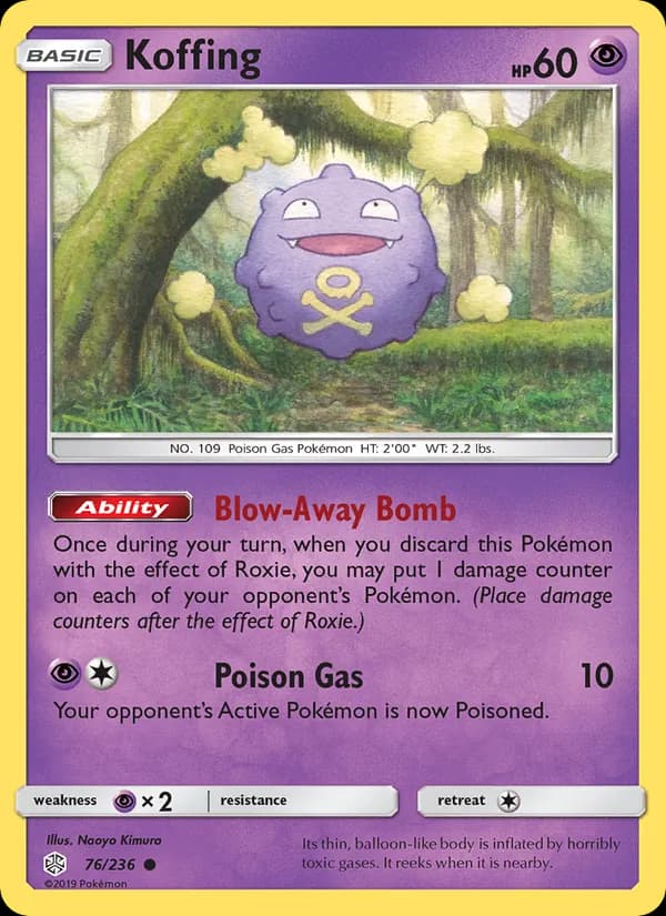 Koffing 76/236, Cosmic Eclipse