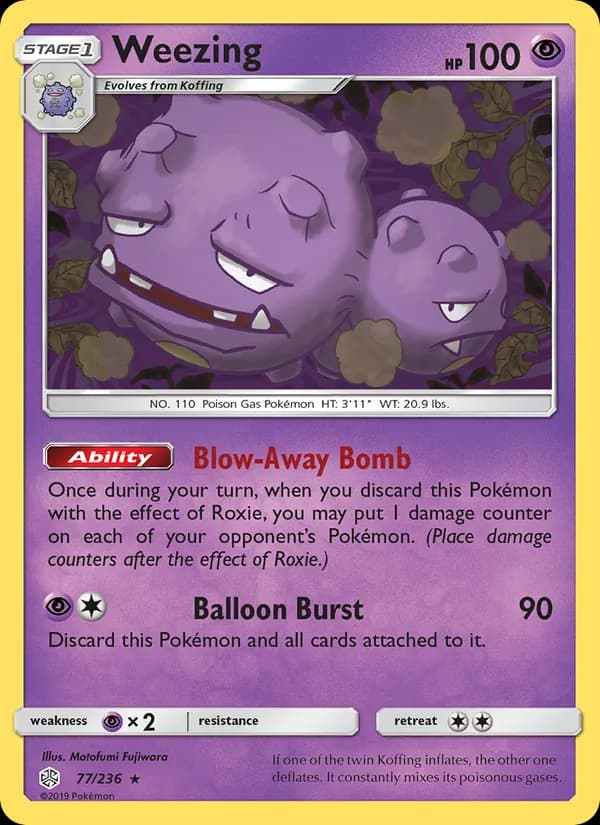 Weezing 77/236, Cosmic Eclipse