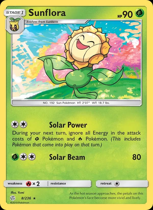 Sunflora 8/236, Cosmic Eclipse
