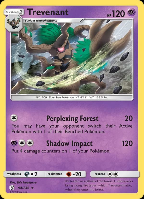 Trevenant 94/236, Cosmic Eclipse