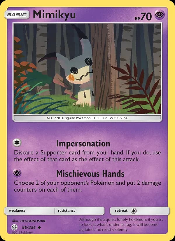 Mimikyu 96/236, Cosmic Eclipse