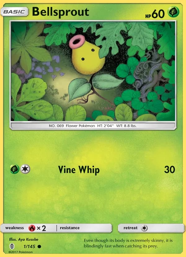 Bellsprout 1/145, Guardians Rising