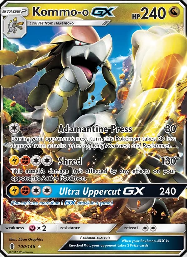 Kommo-o GX 100/145, Guardians Rising