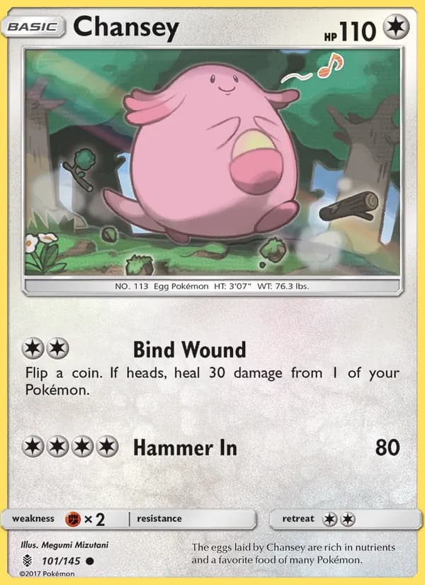 Chansey 101/145, Guardians Rising