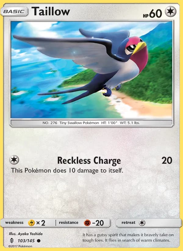 Taillow 103/145, Guardians Rising