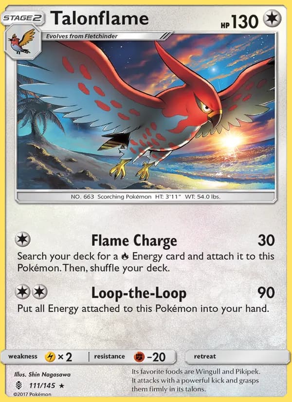 Talonflame 111/145, Guardians Rising